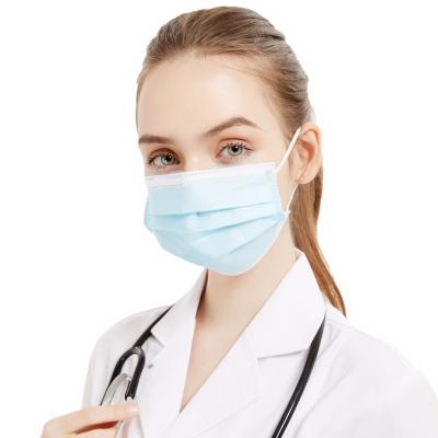 China Hot Selling Xinyuan Medical Care Blue Disposable Filtration Efficiency 95+ Surgical Mask Protective Layers 3 Layers for sale