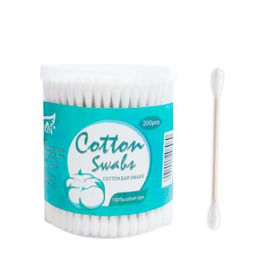 China Old clean ear pad cotton swab baby care baby use clean cotton swab for sale