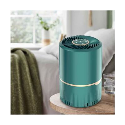 China New Launched 2021 UV Sterilization Air Purifier Office Home Use Portable HEPA 13 Desktop Air Purifier Mini USB for sale