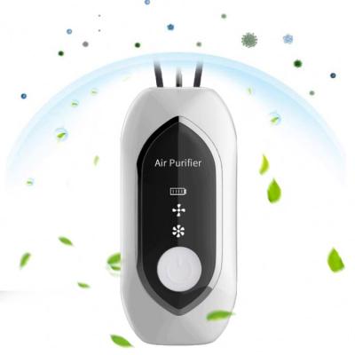 China 2021 Car Most Popular Small Air Purifier Portable Portable Outdoor Air Purifier With USB Mode for sale