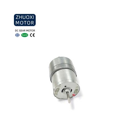 China Hot Sale 27RS310 DC Motor 6v 12v Micro Gear Motor Totally Enclosed Double Shaft 27mm Gearbox for sale