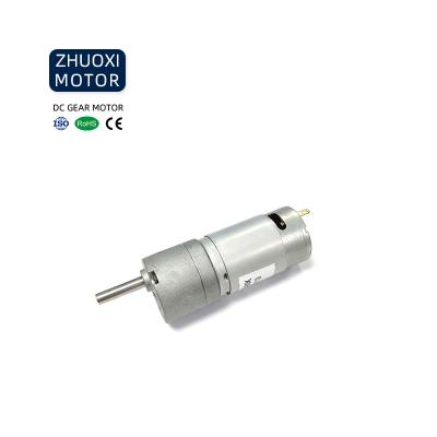 China Hot Selling 24v DC Totally Enclosed Motor Micro Geared 30mm DC Permanent Magnet Motor 3nm for sale