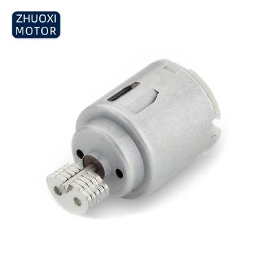 China Zhuoxi 260 DC Motor Manufacturer 3v 4.5V 6V 12v Totally Enclosed DC Fan Motor 27*24mm Small Vibration Motor For Massager for sale