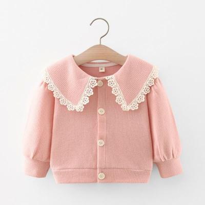 China Breathable Autumn Baby Girls Boys Cardigan Sweater Tops Solid Clothing Newborn Infant Children Kids Baseball Jackets Coats Outerwear for sale