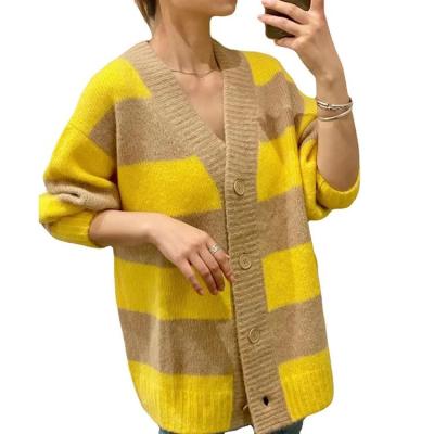 China Knitted sweater factory hot sales knitted sweater women knitted sweater knit cardigan women's clothes for sale