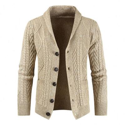 China Custom Made QUICK DRY Mens ODM Casual Color Sleeve Knitted Cardigan Sweater Jacket Men Long Pockets for sale