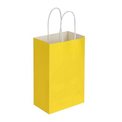 China Recycled Materials Hot Selling Recycled Material Custom Paper Bag With Sturdy Paper Handle for sale