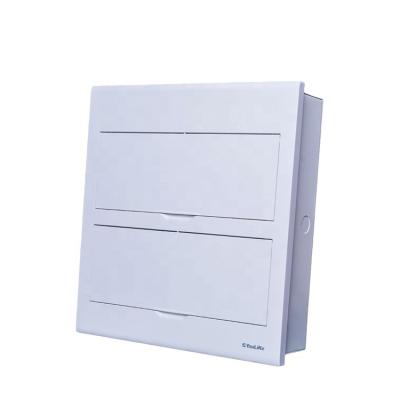 China Indoor IP40 32ways Light Distribution Indoor Distribution Box For Air Switch Embedded Mounted Electrical Box for sale