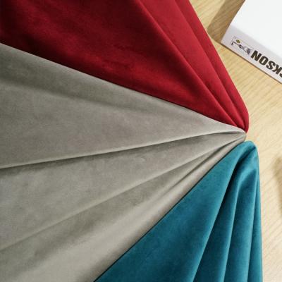 China Holland Velvet Fabric Curtain 210GSM Holland Velvet Online Soft Hand Memory Shrink-Resistant Holland Velvet for sale