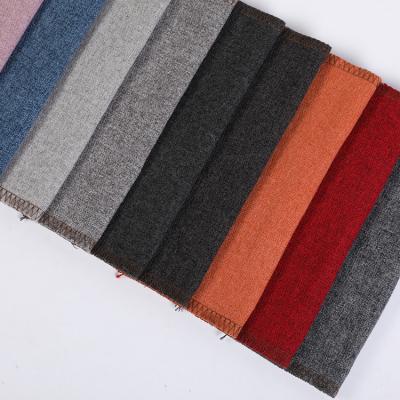 China Memory 100% Natural Linen Fabric Waterproof Upholstery Fabric Sofa Linen Imitation Fabric for sale