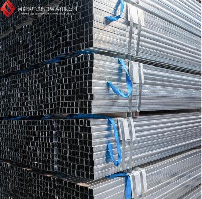 China Hot Sale ASTM A572 Square Tube Liquid Pipe 6 Inch Carbon Steel Galvanized Steel Pipe Per Tubes for sale