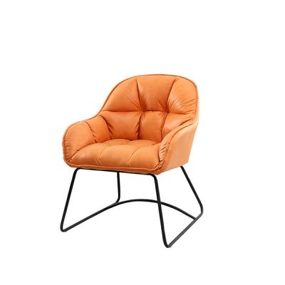 China Convertible Modern Armchair Cheap Leisure Leather Sofa Chairs Dining Living Room Chairs Comfortable Sofa Chairs for sale