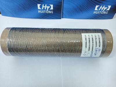 China Stainless Steel Ultra Fine Composite Wire 14um*90f*2 Used As Heating Pad And UHF RFID Singal Wire for sale