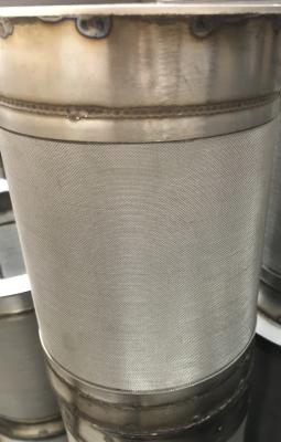 China 160mm Diameter Metal Filter Cartridge , 5000mm Length Metal Filter Element for sale