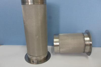 China 1 micron Gesinterde Metaalfilter, Schokbewijs Gesinterde Geweven Draad Mesh Filter Te koop