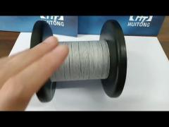 45um Stainless Steel Monofilament Micro Composite Wire with Polyester