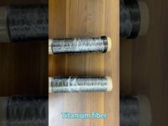 TA1 40um 500f Titanium Fiber For Synthesize PTLs In Fuel Cell And Electrolyzer Manufacturing