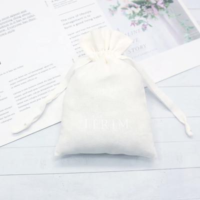 China Envelope Bags Reusable Custom Cotton Drawstring Pouch With Logo Cotton Gift Bags Organic Cotton Dust Bag for sale