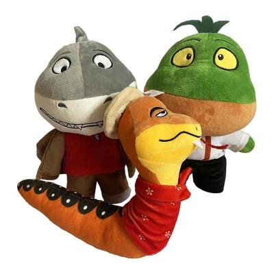 China Plush Bad Boys Toys Big Bad Wolf Hacker Spider Beautiful Belly Cartoon Wolf Shark Bad Boys League Plush Dolls Wholesale For Kids for sale