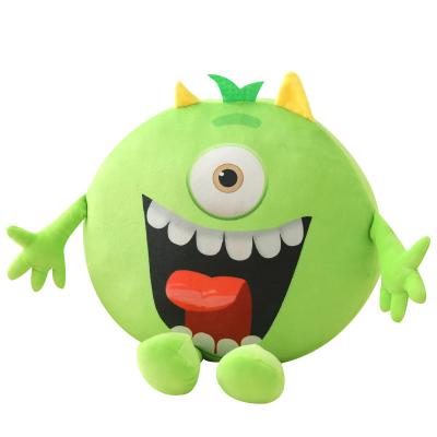 China Popular Polyester Cartoon Stuffed Plush Toys Animated Monsters University Plush Tiles Dolls Children's Gifts for sale