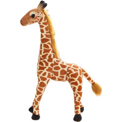 China Newest Custom Plush Jungle Giraffe Plush Stuffed Animal Toy for sale