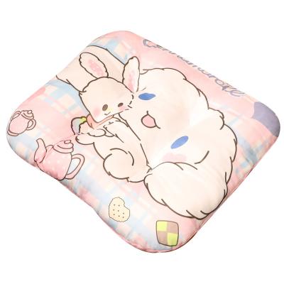 China Cartoon PORTABLE toy soft pillow with animal pattern is used to decorate rectangular chair cushion and keep warm for sale