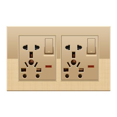 China Safety Profession Home Fire Retardant Background Easy To Install Electrical British Standard Socket Switch for sale