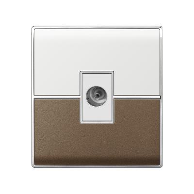 China Easy Install Hot Selling Products Acrylic PC Wall Switches Tool Electrical Switch Socket for sale