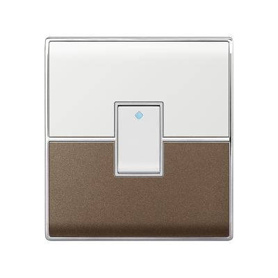 China Easy Install Hot Selling Acrylic Design Wall Outlet Switches Controller Wall Switches for sale