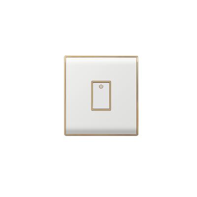 China Easy Install Switches Manufacturer Direct Factory Supply Designer Acrylic Wall Switch Socket for sale