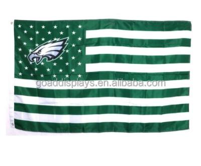 China FLYING Philadelphia Eagles 3x5feet hot sale standard advertising polyester flags for sport for sale