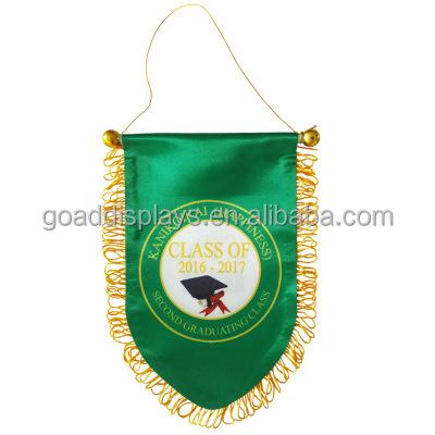 China Custom Outdoor Hanging - Sports Football Indoor Decorative Colorful Football Team Pennants for sale