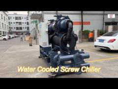 jlsw-200d 60db r22 water cooled screw chiller for large commercial buildings easy to maintain