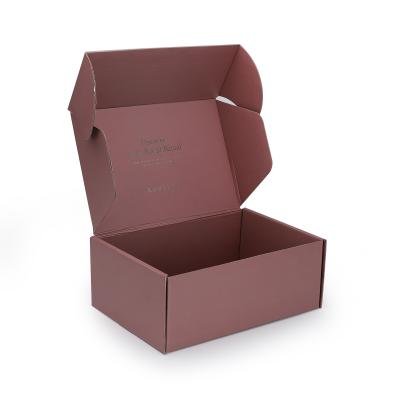 China Corrugated Custom Packaging Materials Box Ad Recycled Flat Ply Cardboard Gift Box for sale