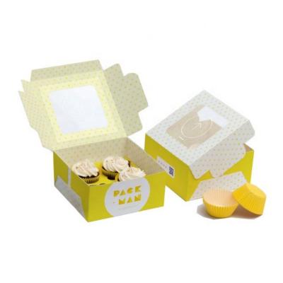 China Manufacturer Recyclable Custom Cake Food Packaging Boxes for sale