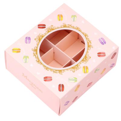 China Macaron Gift Box Pet Gift Macaron Box Recyclable Paper Macaroon Packaging Magnetic Box for sale