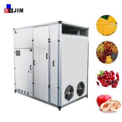 China Medicine Processing Industrial Large Output Heat Pump Fruit Dryers Machine With Tray / Drying Machine For Fruit Vegetable for sale