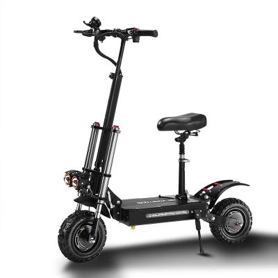 China Adult 60V/5600W Electric Outdoor Scooter Off Road Unisex Power Two High Speed ​​Motors Electric Bicycle for sale