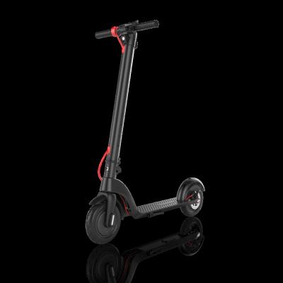 China 2021 unisex new X7 electric scooter with 25KM high power off-road folding adult range 8.5/10 inch electric car German standard for sale