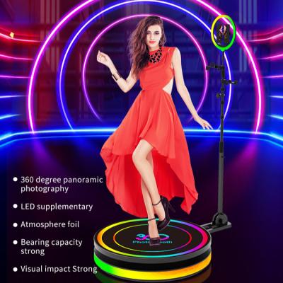 China Wedding Party Live Stream 5 People 2022 Automatic 360 Photo Booth Machine XYJ for sale