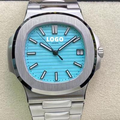 China New Automatic Date 3K Good Quality Mechanical Watch 324SC Factory Integrated Movement, Thickness 8.3mm Top Quality 5711 Brand Blue Watch for sale