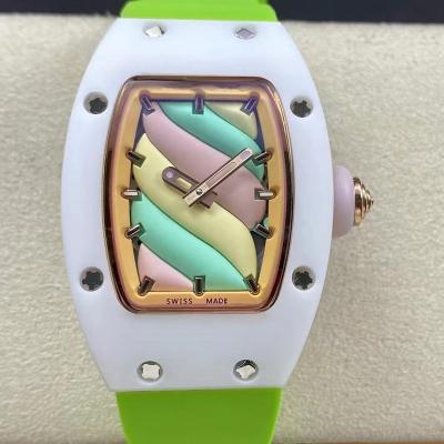 China Best Alarm Quality Ladies Watch 32.2mm Sapphire Brand Ceramic Marshmallow Movement RM07-03 Automatic RM Watch for sale