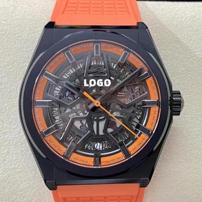 China Best Of Date Automatic Dive Watch Quality 41mm SI Movement 670K Sapphire Brand Orange Skeleton Watch Factory for sale