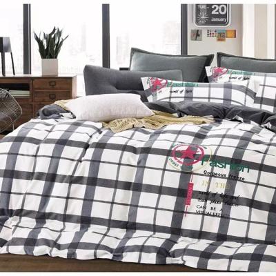 China European Style Nondisposable Bedding Sets Modern Cotton Embroidery King Duvet Cover Set Bird Print Bedclothes for sale