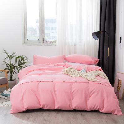 China Nondisposable Light Color Bule Color Bedding Polyester Reactive Printed Floral Sheet Sets Uganda Duvet Cover for sale