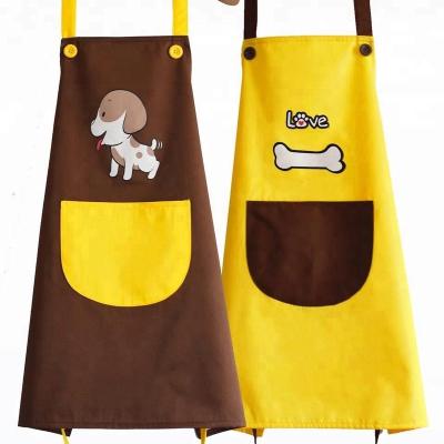 China 100% Colorful Faces OEM Customized Eco - Friendly Logo / Slogan / Cartoon Printed Sexy Apron for sale