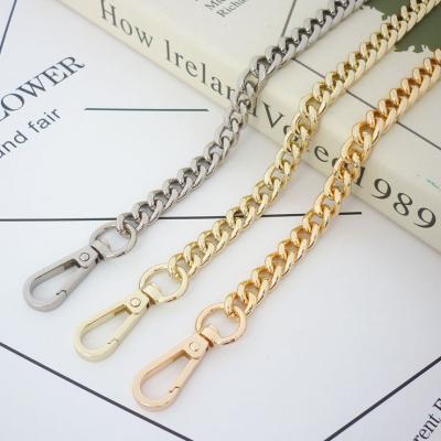 China Fashion DIY Lady Shoulder Gold Silver Chains Women Han Bags Handle Strap Chains Accessory for sale