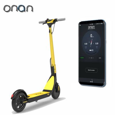 China ONAN 8.5INCH Available Removable Battery Electric Scooters EBike with GPS Sharing App for sale