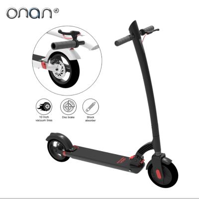 China Large Two Wheel Aerospace-grade Aluminum Folding Kick Electric Scooter ONAN L1 For Adult for sale