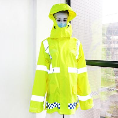 China Safety Yellow Reflective Vests Traffic Police Water Proof Visibility Tops Reflective Vests for sale